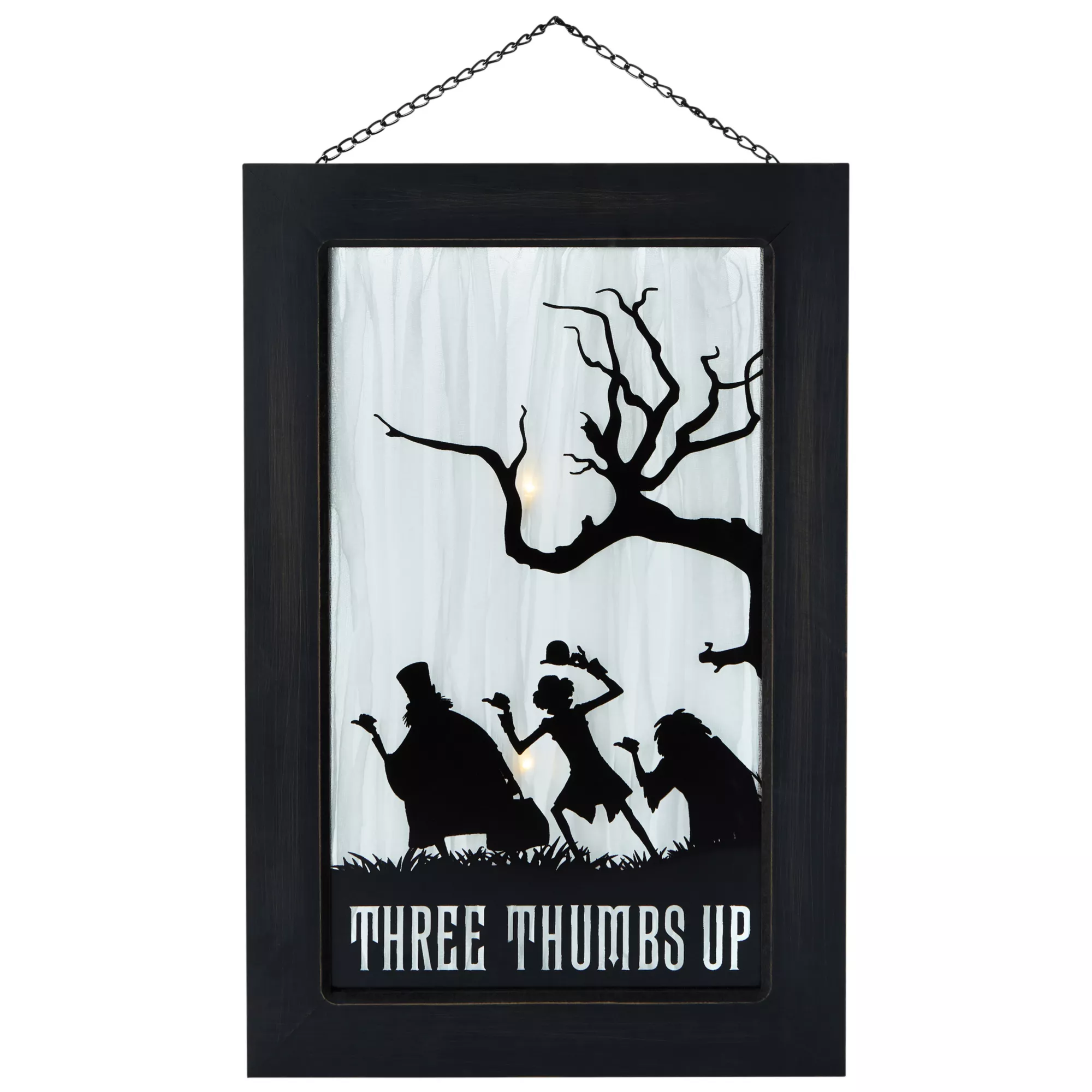 LED Light-Up Three Thumbs Up The Haunted Mansion Sign - Disney at Spirit Halloween