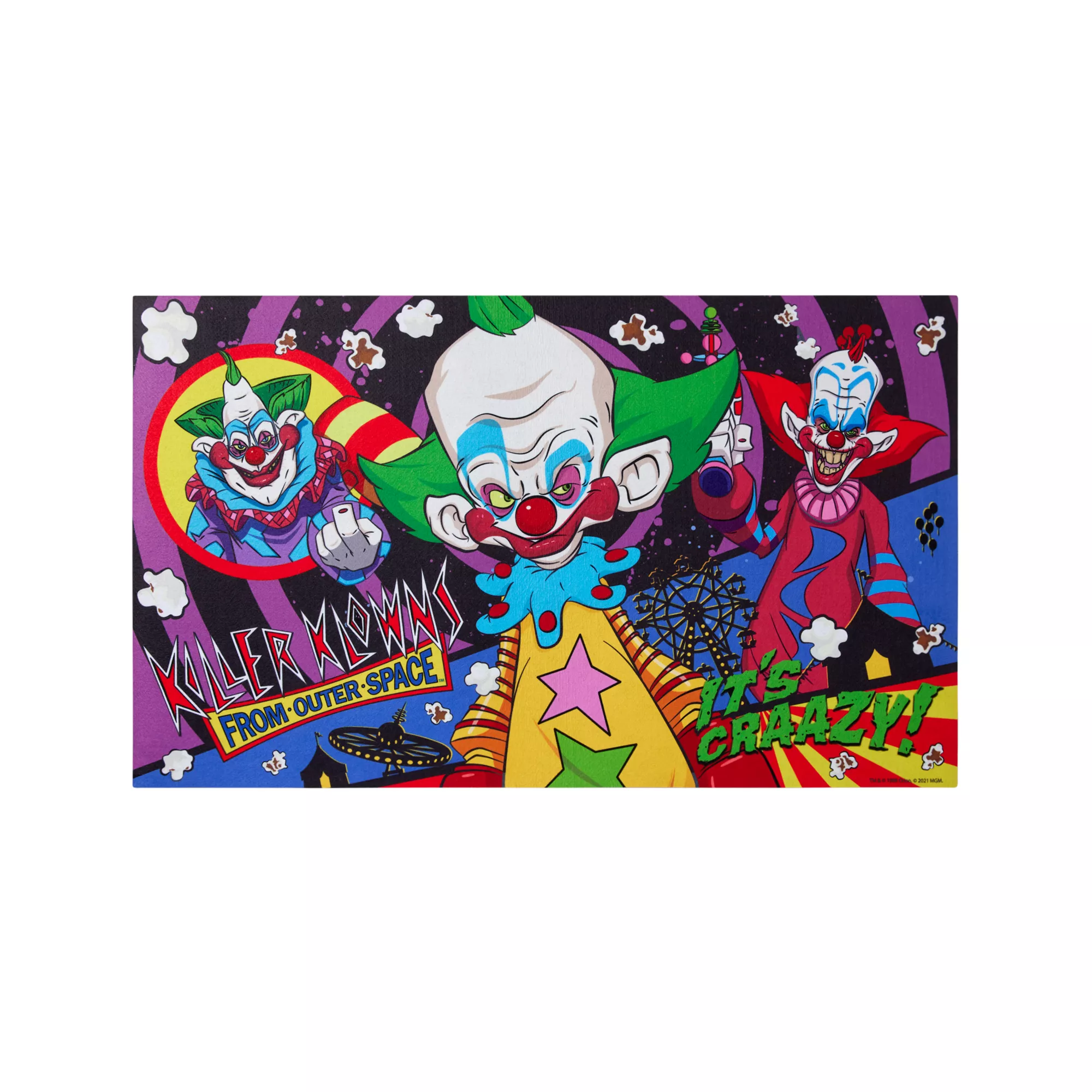 Killer Klowns from Outer Space Doormat at Spencer's