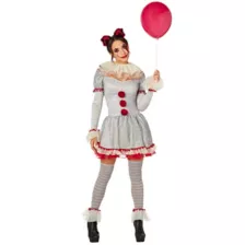 Adult Pennywise Clown Dress Costume - It: Chapter Two at Spencer's