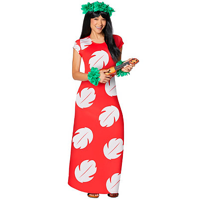 Deluxe Disney Lilo and Sitch Stitch Adult One Piece Costume