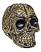 Gothic Noir Gold Skull