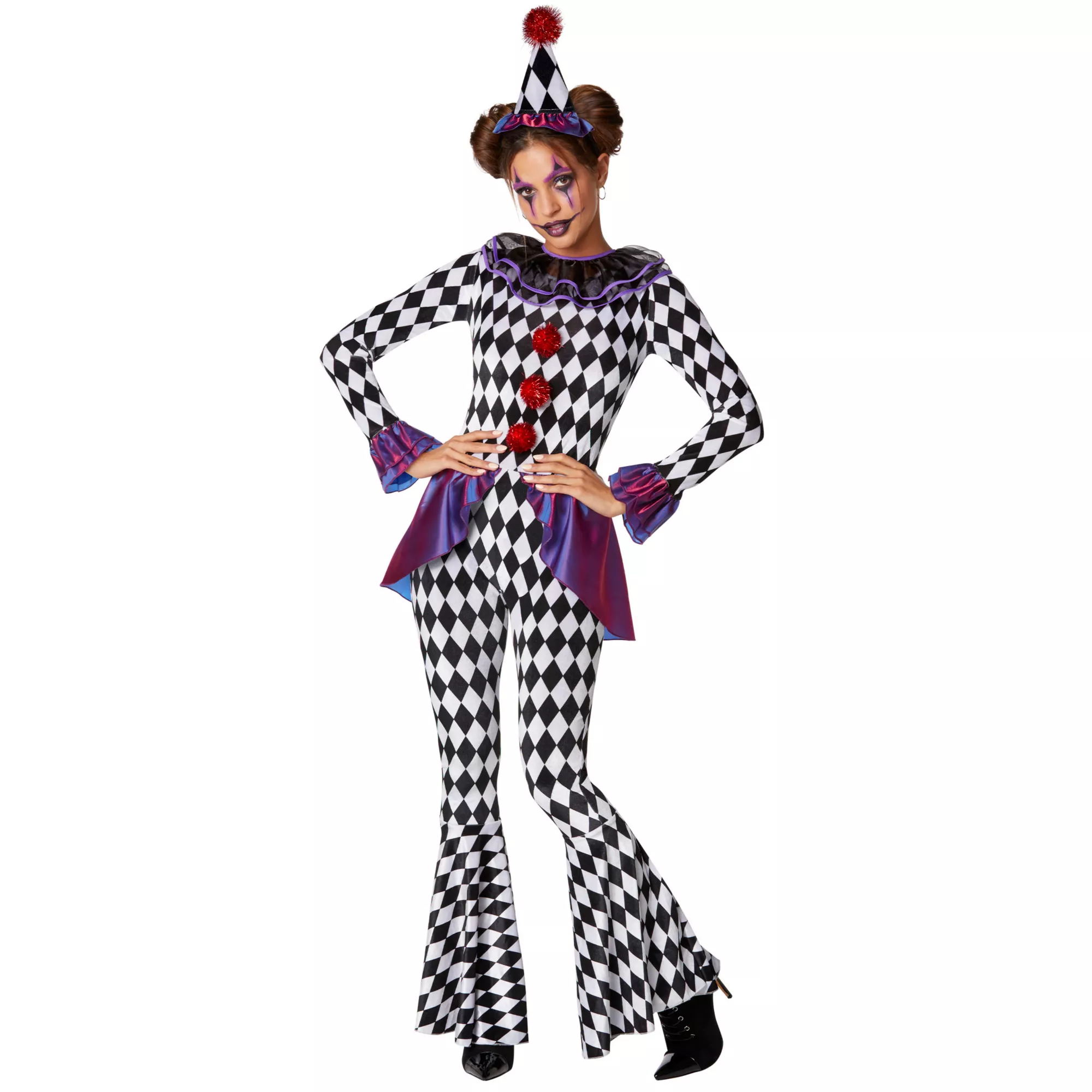 Adult Carnival Clown Costume at Spirit Halloween