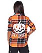 Adult Stay Spooky Flannel Shirt