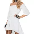Adult Ivory Peasant Dress at Spirit Halloween