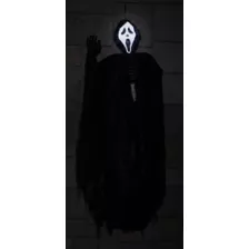 5 Ft Light-Up Ghost Face Hanging Prop - Decorations at Spencer's