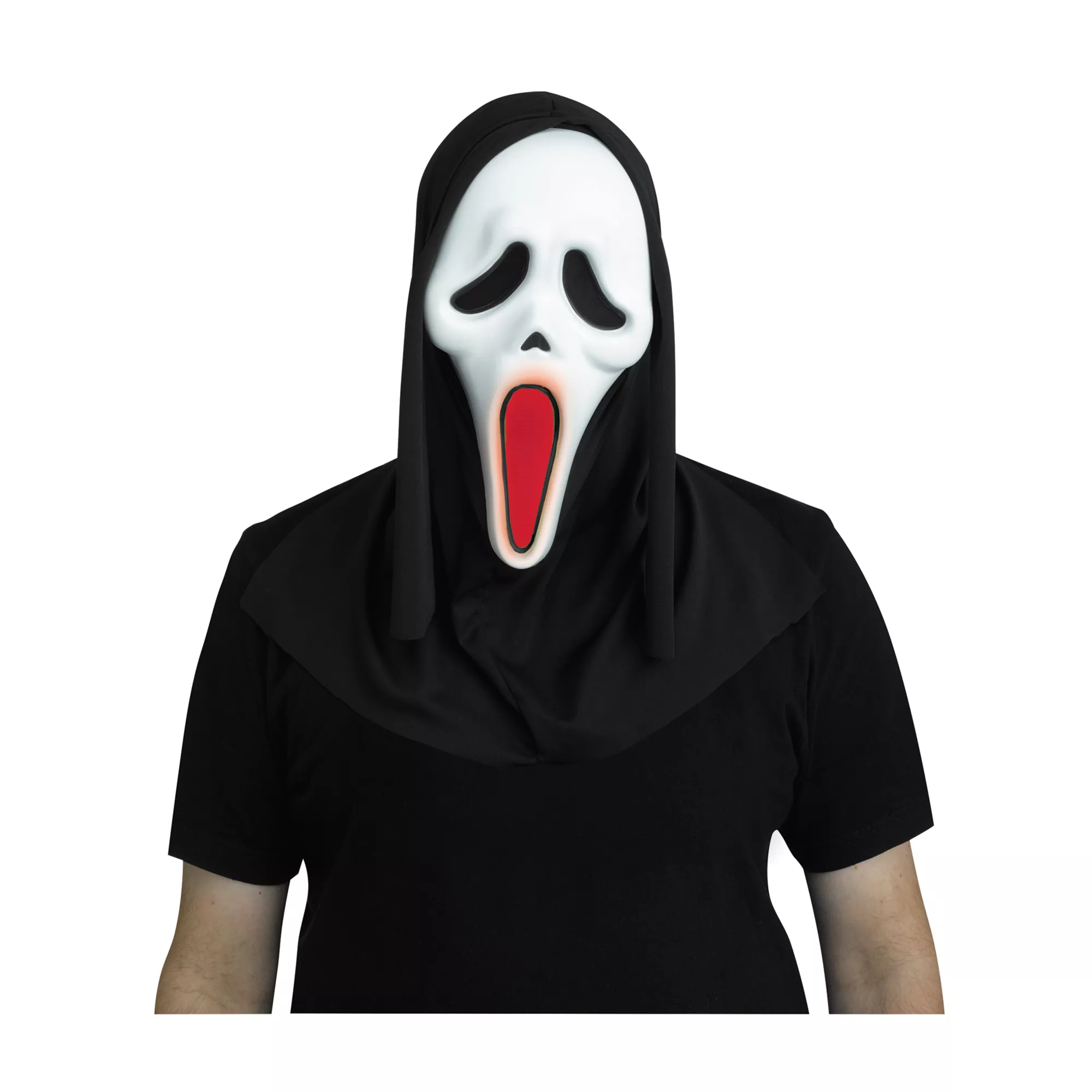 Light-Up Fade Ghost Face Full Mask - Scream at Spencer's