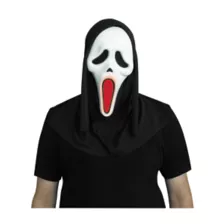 Light-Up Fade Ghost Face Full Mask - Scream at Spencer's