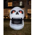 6 Ft Skull Inflatable - Decorations at Spirit Halloween