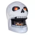 6 Ft Skull Inflatable - Decorations at Spirit Halloween