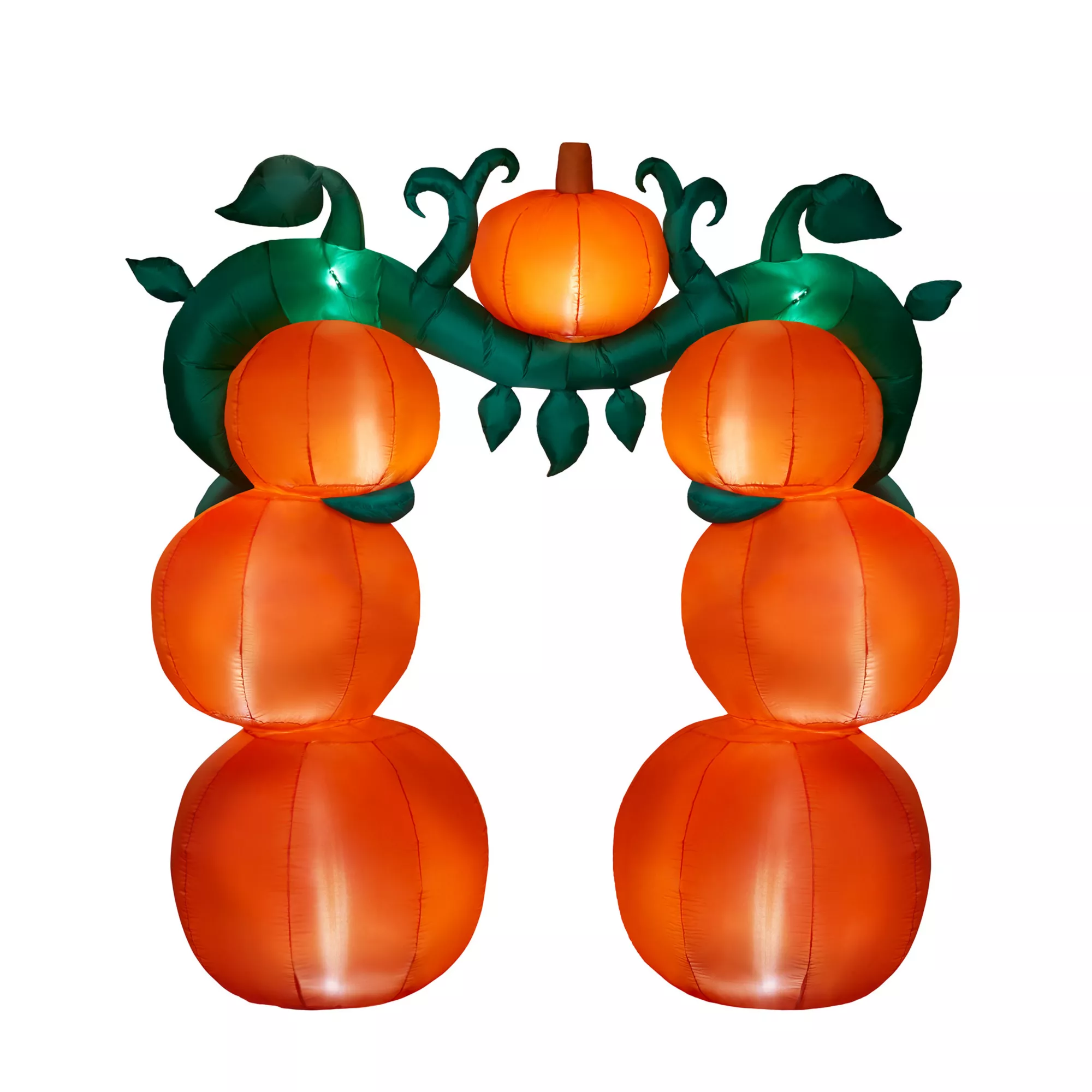 9 Ft Light-Up Jack-O'-Lantern Archway Inflatable Decoration at Spirit Halloween