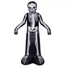 8 Ft. Skeleton Inflatable - Light-Up Decorations at Spirit Halloween
