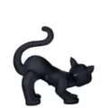 4 Ft Light-Up Scary Cat Inflatable - Decorations at Spirit Halloween