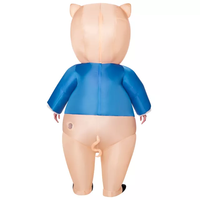 Adult Porky Pig Inflatable Costume - Looney Tunes at Spirit Halloween