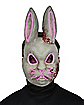 Light-Up EL Wire Bad Bunny Half Mask