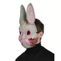 Light-Up EL Wire Bad Bunny Half Mask at Spencer's