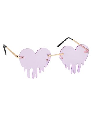 Drippy Heart Sunglasses