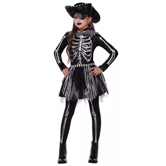 Kids Skeleton Pirate Costume at Spirit Halloween