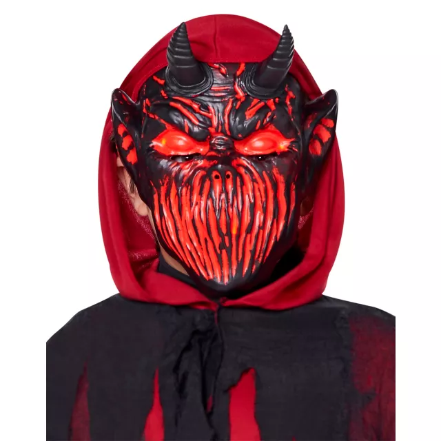 Kids Light-Up Devilish Demon Costume at Spencer's