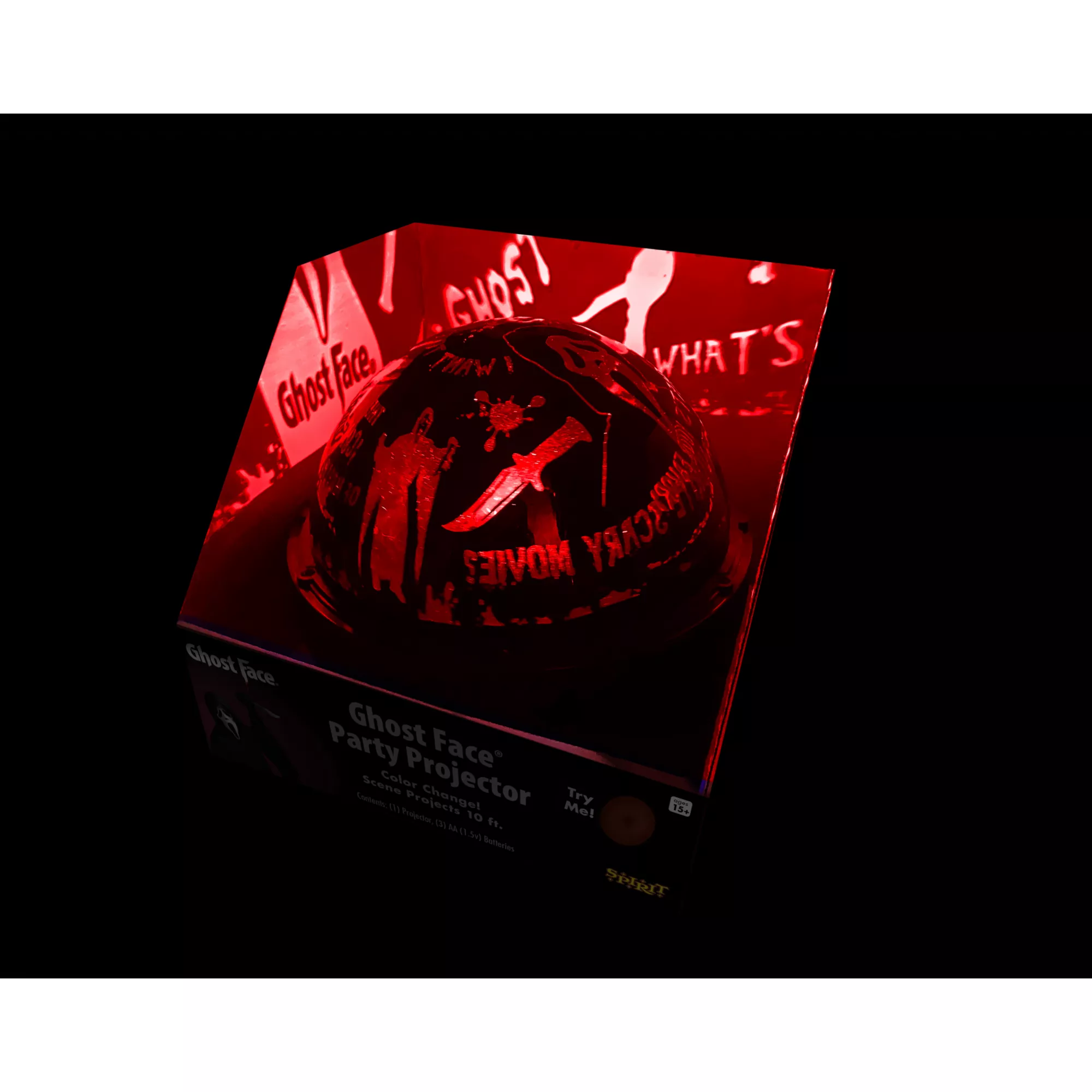 Ghost Face Tabletop Projector at Spencer's