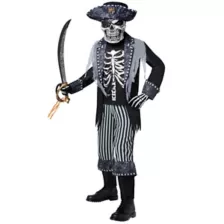 Kids Skeleton Pirate Costume at Spencer's