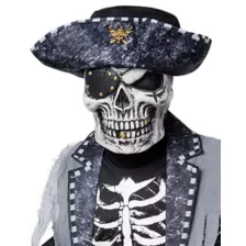 Kids Skeleton Pirate Costume at Spencer's