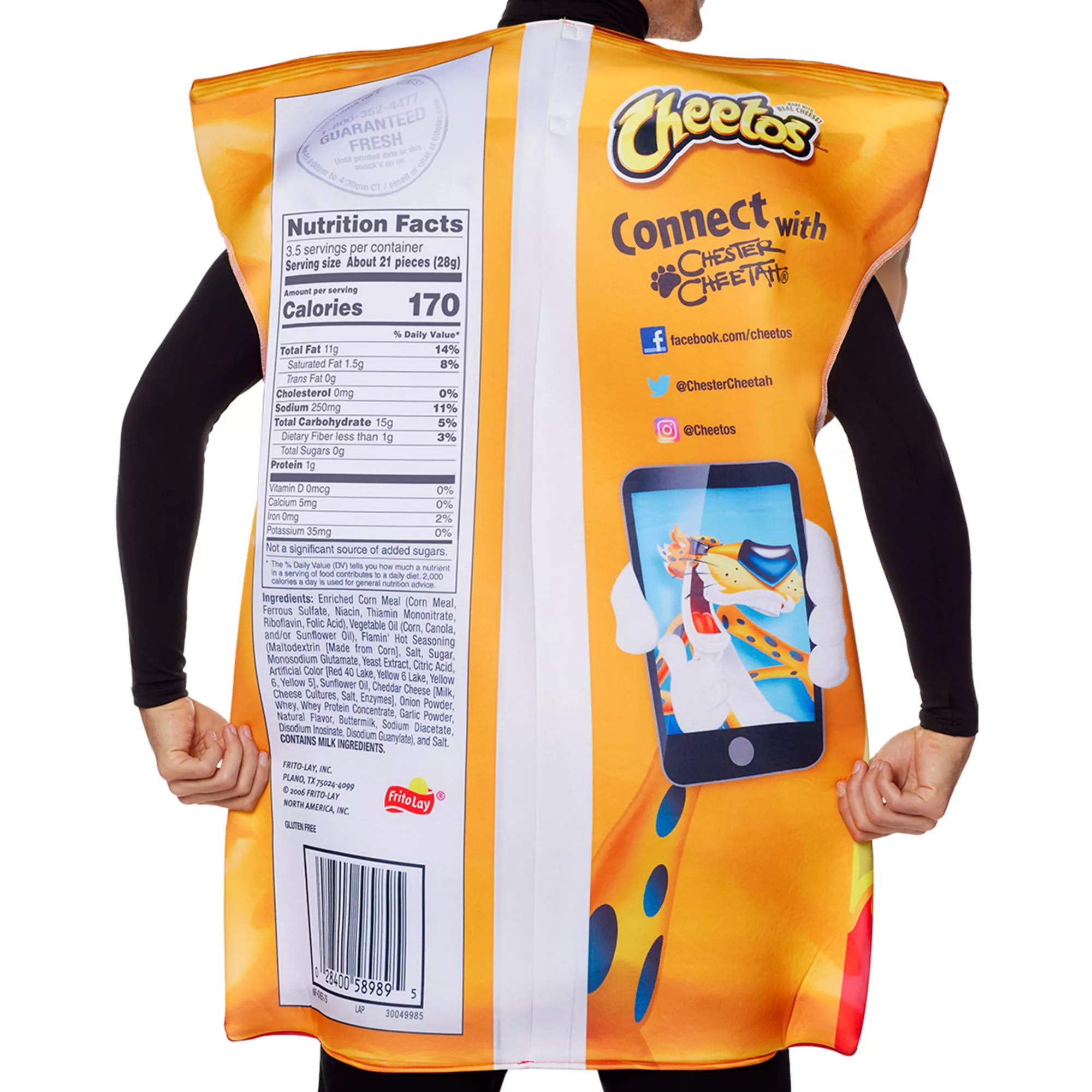 Adult Flamin' Hot Cheetos Bag Costume at Spirit Halloween
