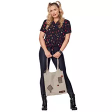 Sam Plus Size Shirt Bag and Pins Set - Trick 'r Treat at Spirit Halloween