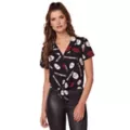 Jason Voorhees Tie Front Shirt - Friday the 13th at Spirit Halloween