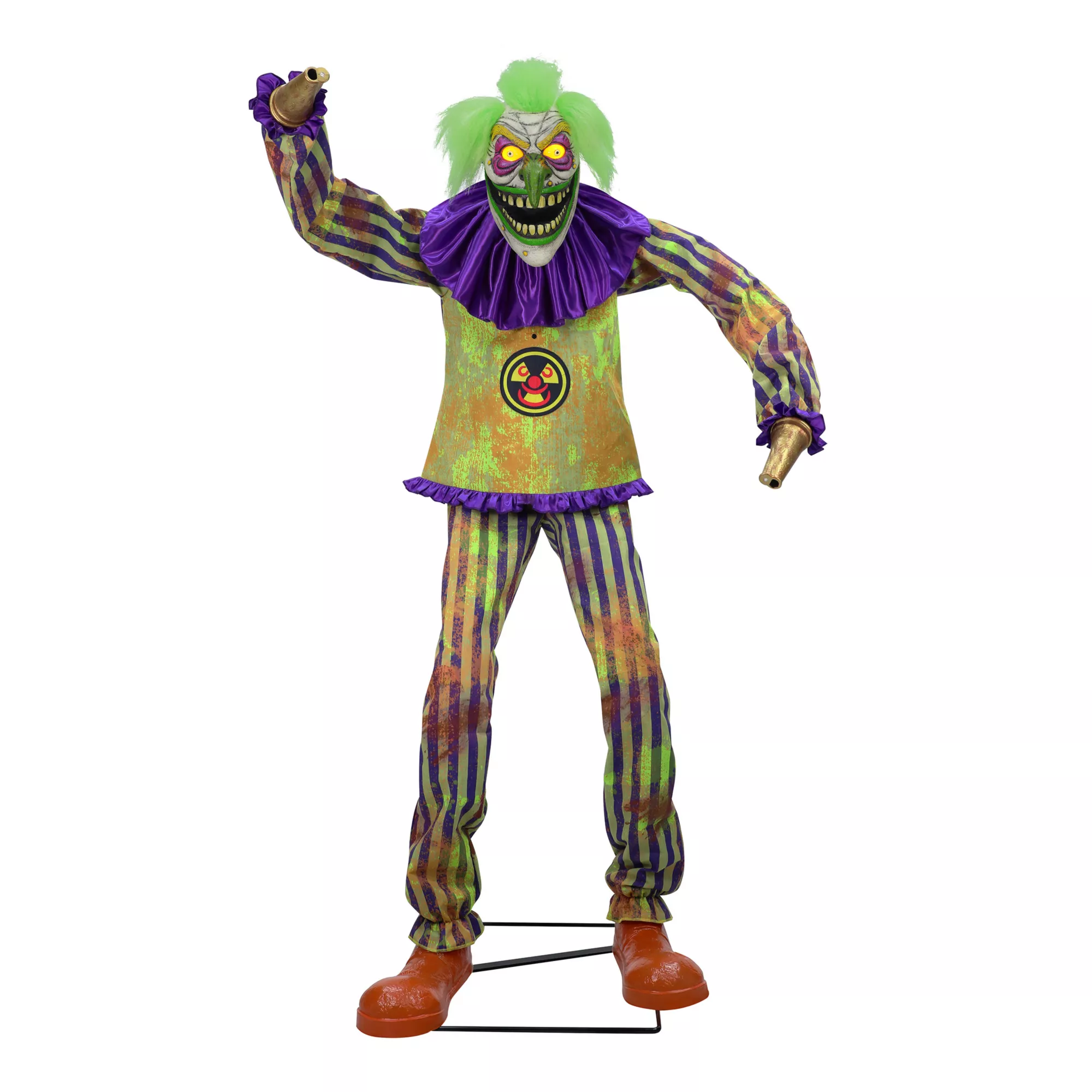 6 Ft Nozzles the Clown Animatronic at Spirit Halloween