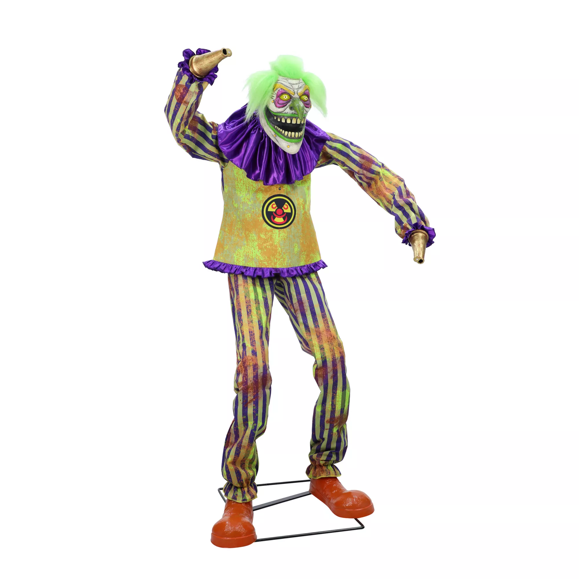 6 Ft Nozzles the Clown Animatronic at Spirit Halloween