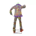 6 Ft Nozzles the Clown Animatronic at Spirit Halloween