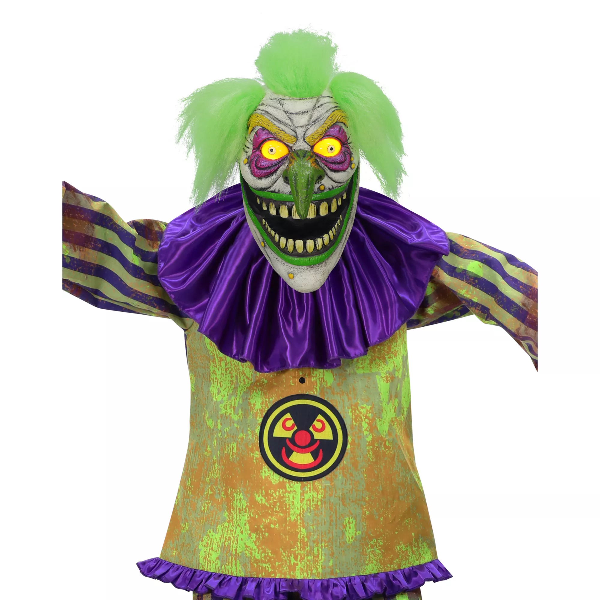 6 Ft Nozzles the Clown Animatronic at Spirit Halloween