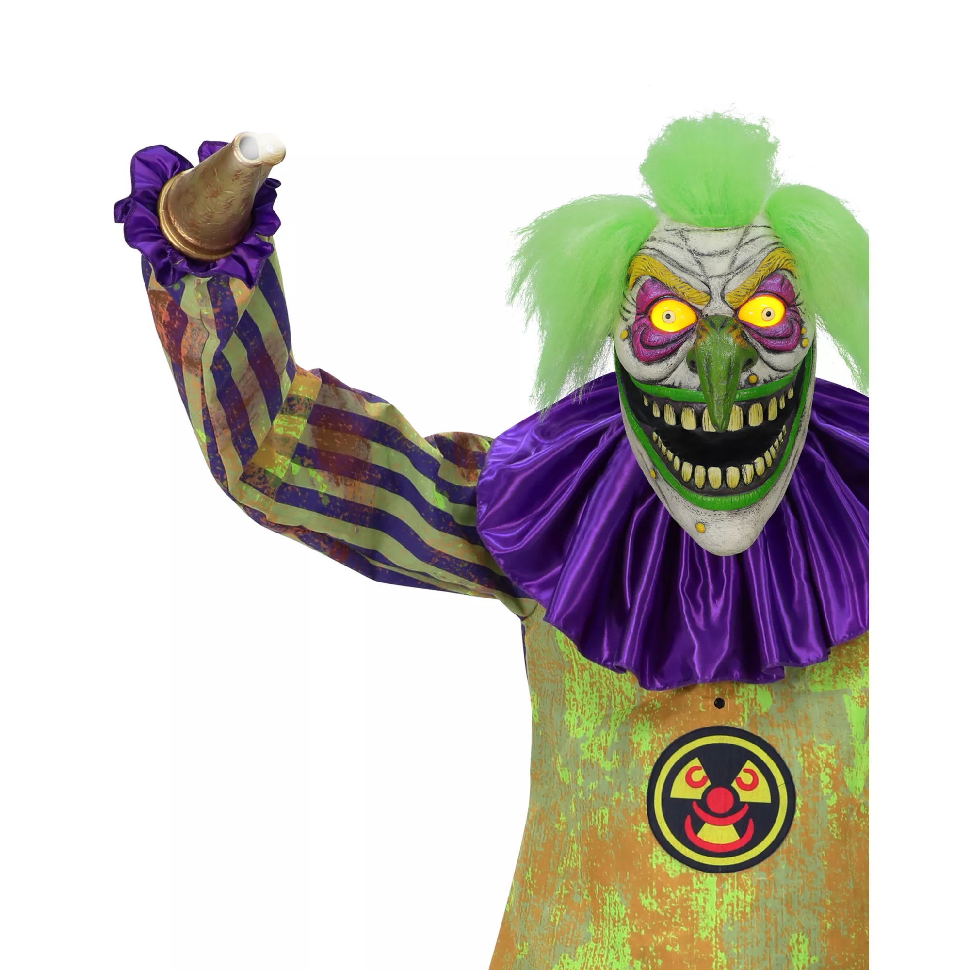 6 Ft Nozzles the Clown Animatronic at Spirit Halloween