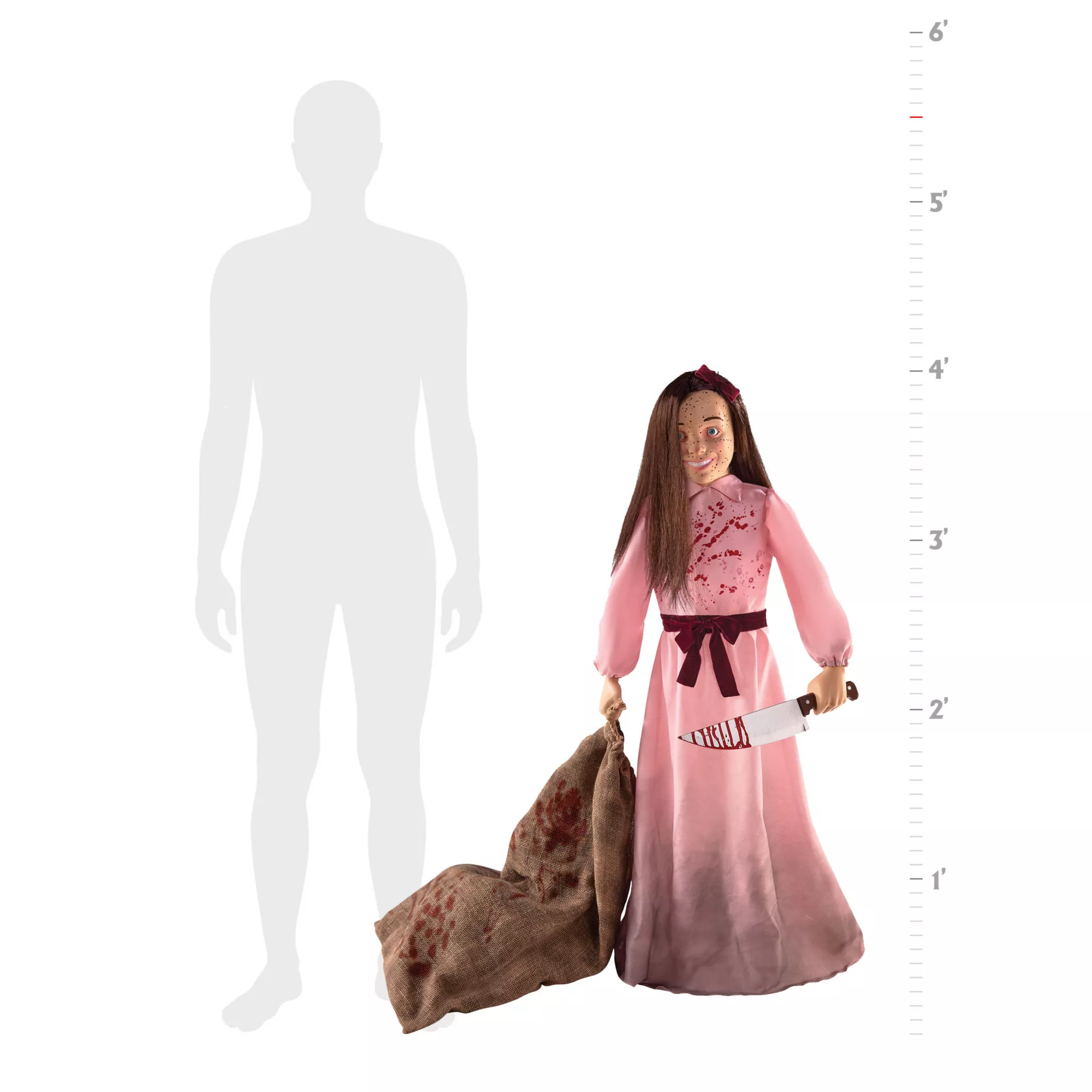 3 Ft 8 In Betty Sharpe Animatronic at Spencer's