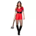 Adult Firefighter Romper Costume at Spirit Halloween