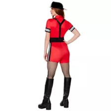 Adult Firefighter Romper Costume at Spirit Halloween