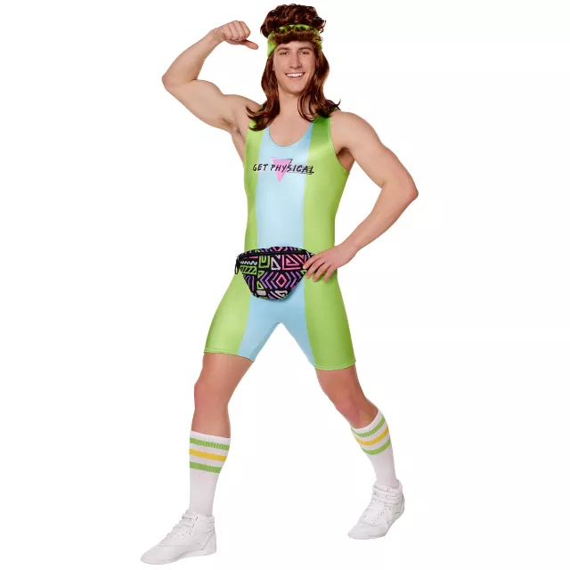 80s Aerobics Workout Costume S M by Spencer s