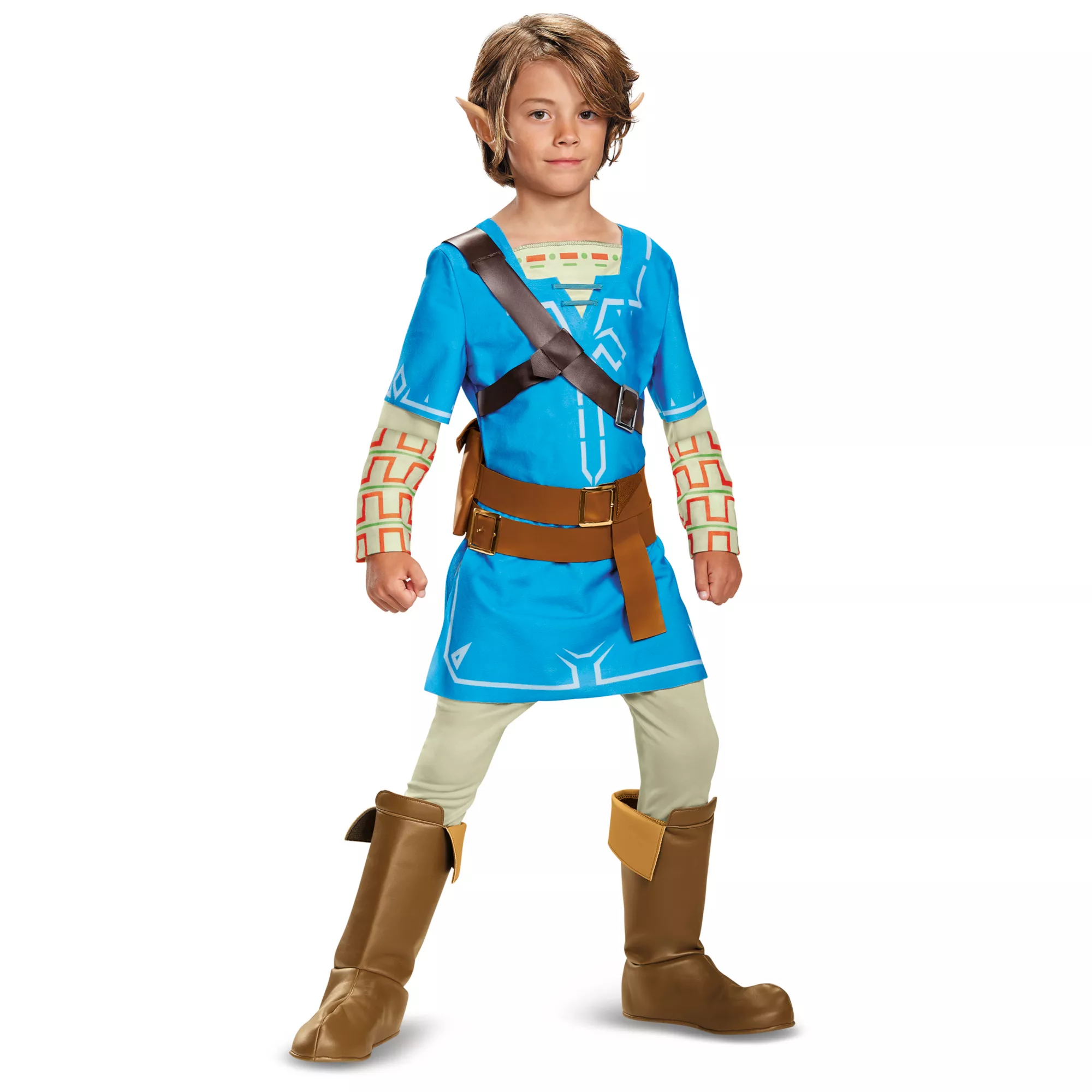 Kids Link Costume Deluxe - The Legend of Zelda: Breath of the Wild at Spirit Halloween