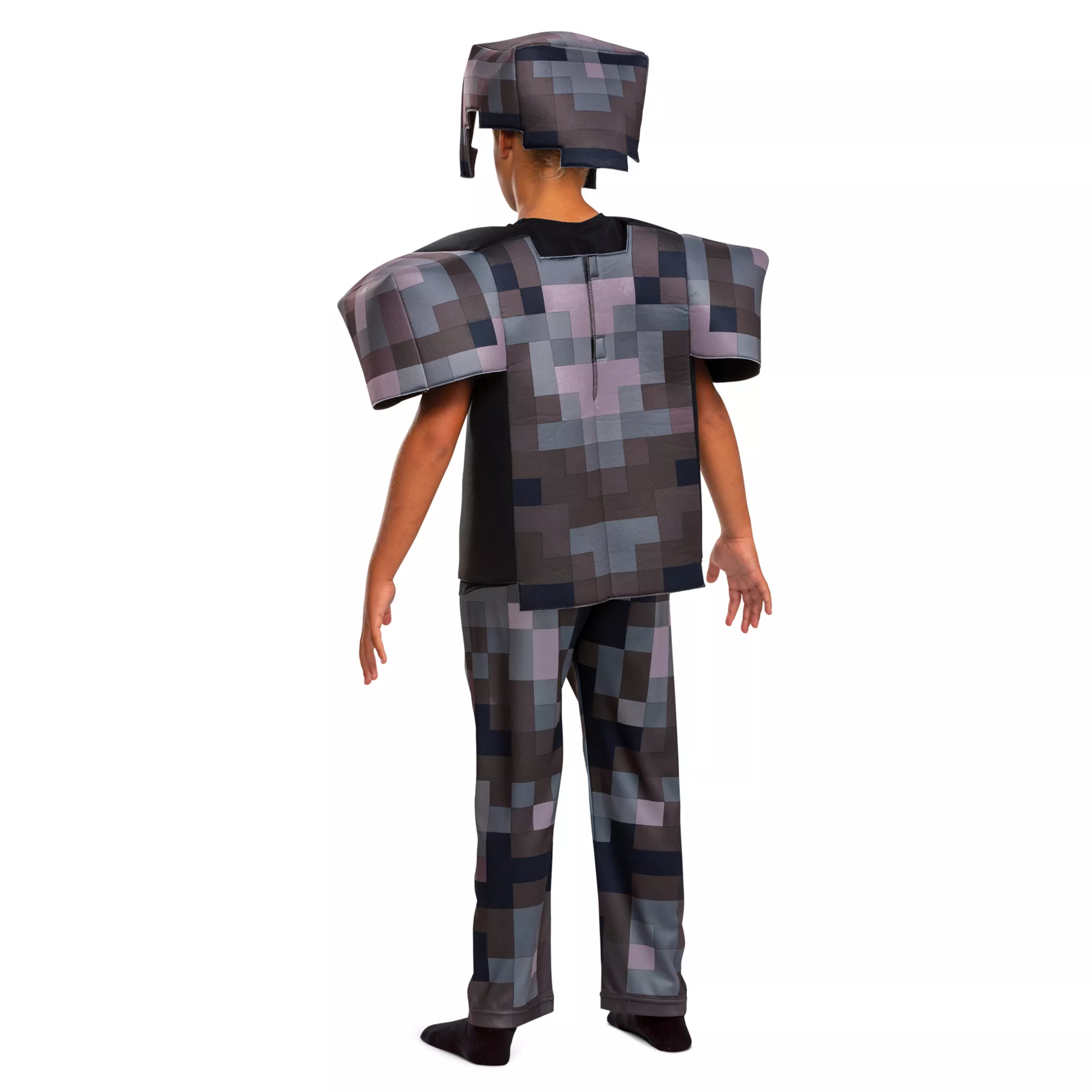 Kids Netherite Armor Costume Deluxe - Minecraft at Spirit Halloween