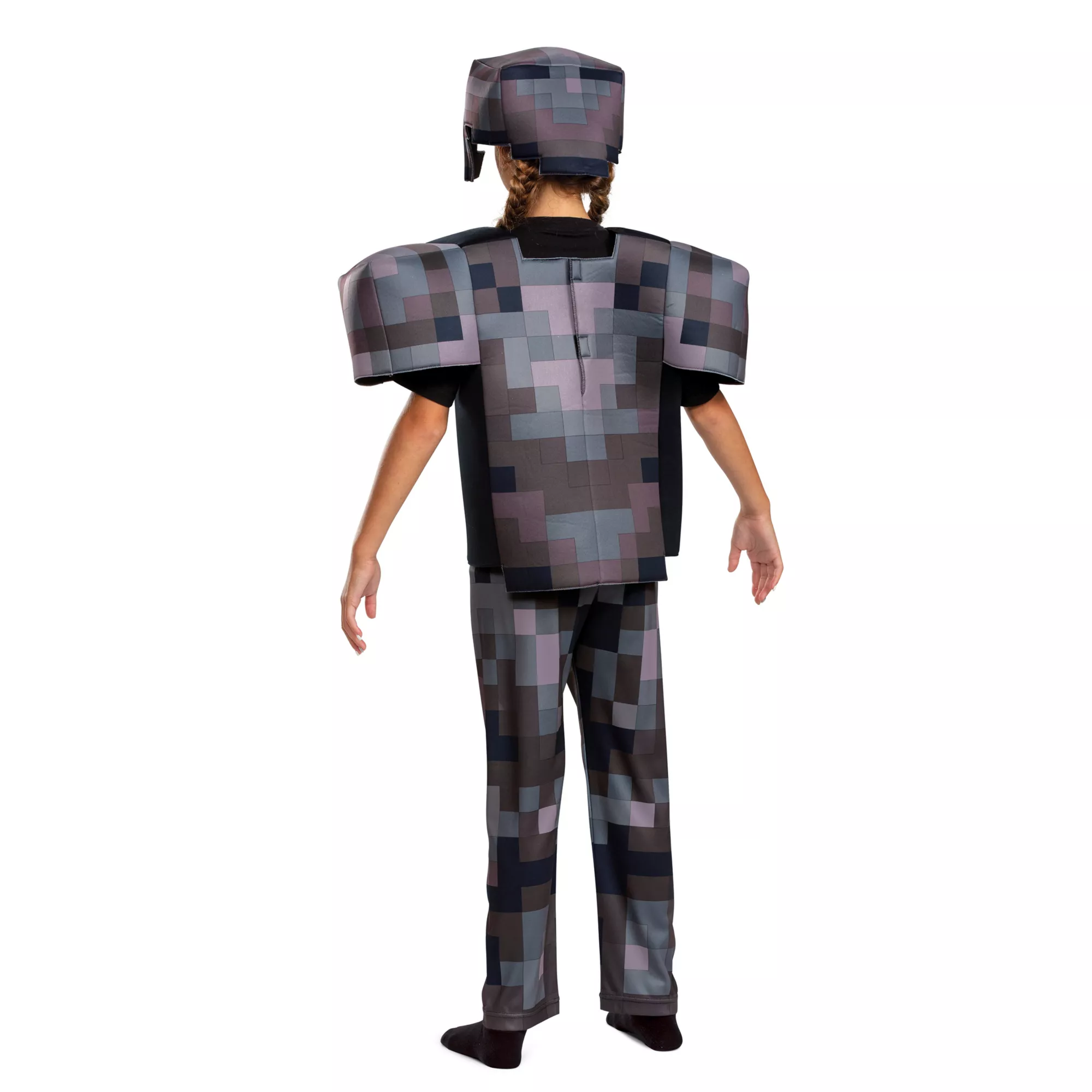 Kids Netherite Armor Costume Deluxe - Minecraft at Spirit Halloween