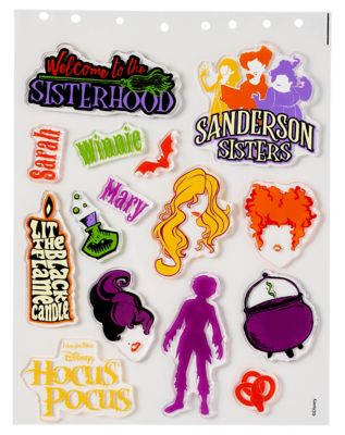 Hocus Pocus Gel Window Clings - Disney