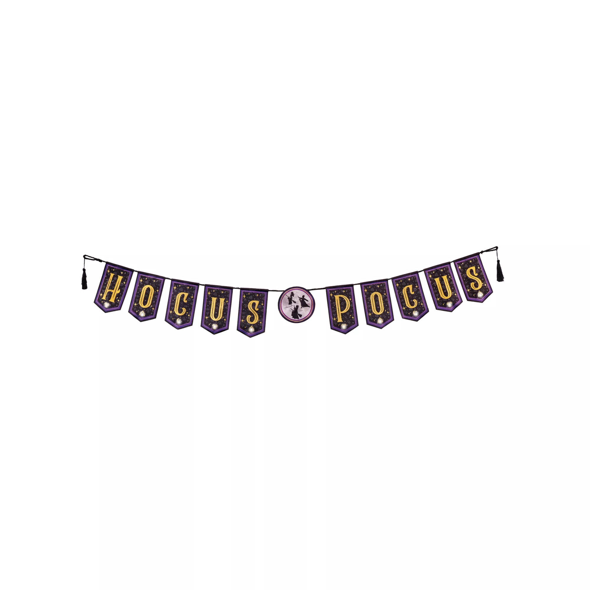 Light-Up Hocus Pocus Banner - Disney at Spencer's