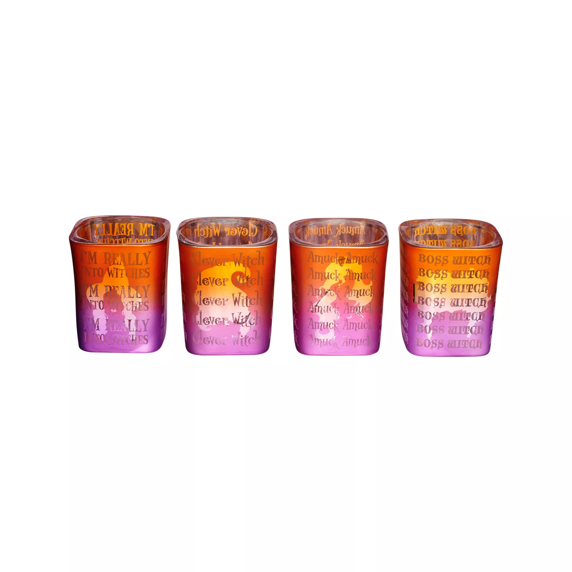 Hocus Pocus Mini Glass Set 4 Pack - Disney at Spencer's