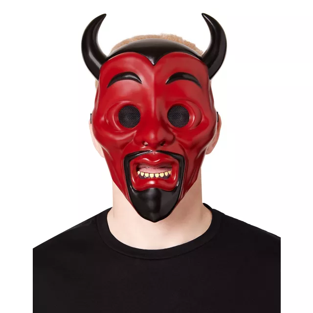 Devil Half Mask - Trick 'r Treat at Spirit Halloween