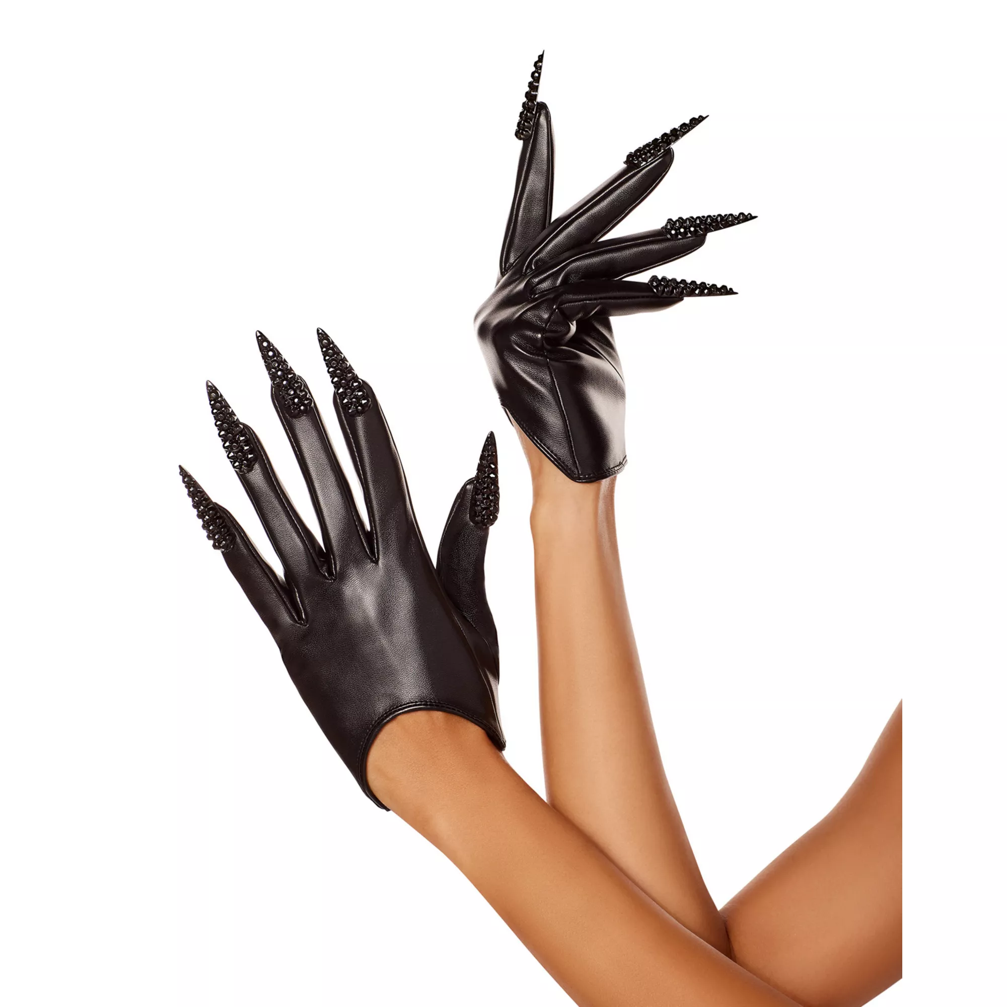 Pleather Cat Claw Gloves at Spencer's