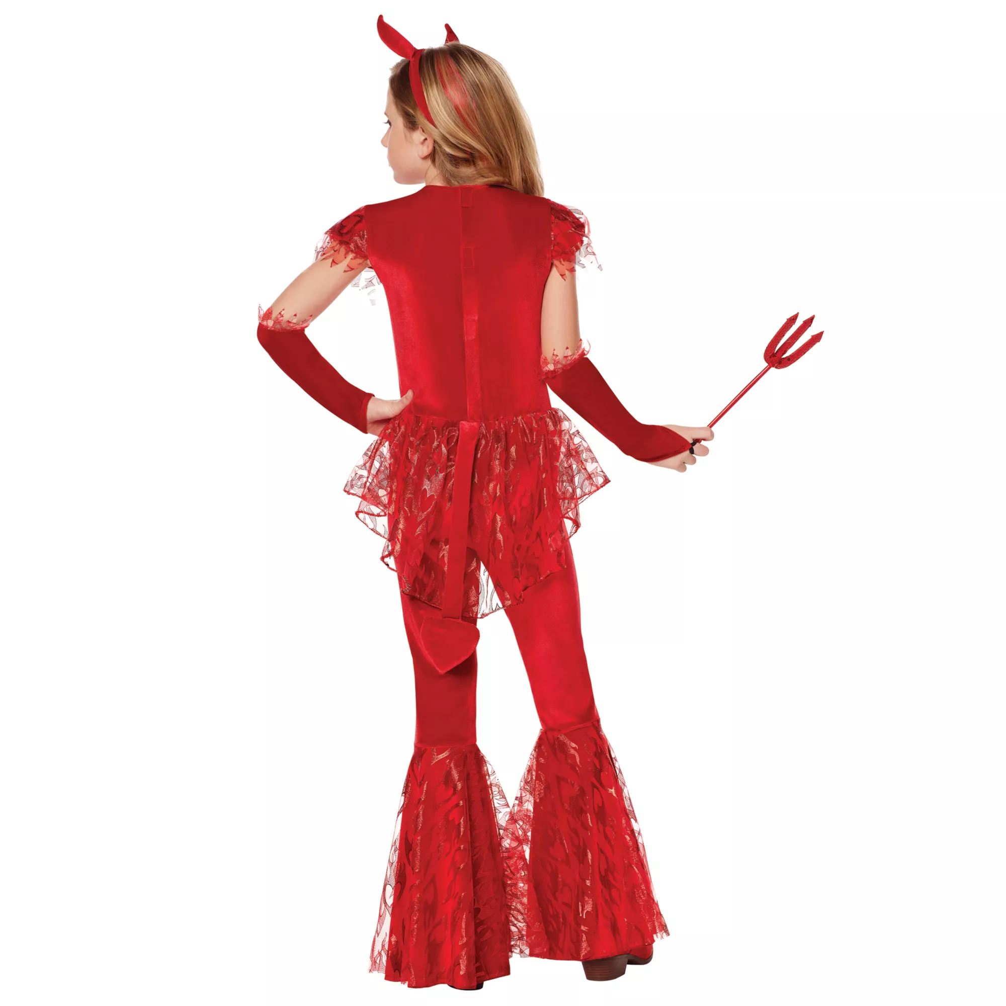 Kids Devil Jumpsuit Costume at Spirit Halloween