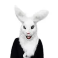 Moving Mouth Rabbit Full Mask at Spirit Halloween