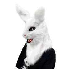 Moving Mouth Rabbit Full Mask at Spirit Halloween