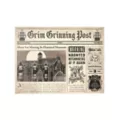 Newspaper Sign - Disney The Haunted Mansion at Spencer's