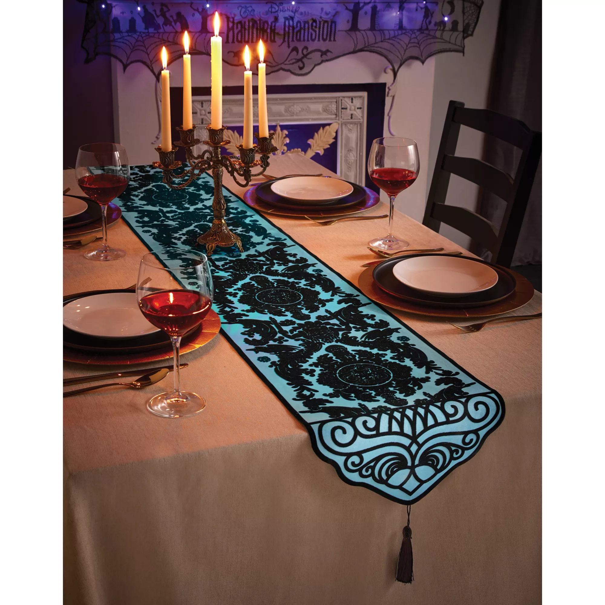 The Haunted Mansion Table Runner - Disney at Spirit Halloween